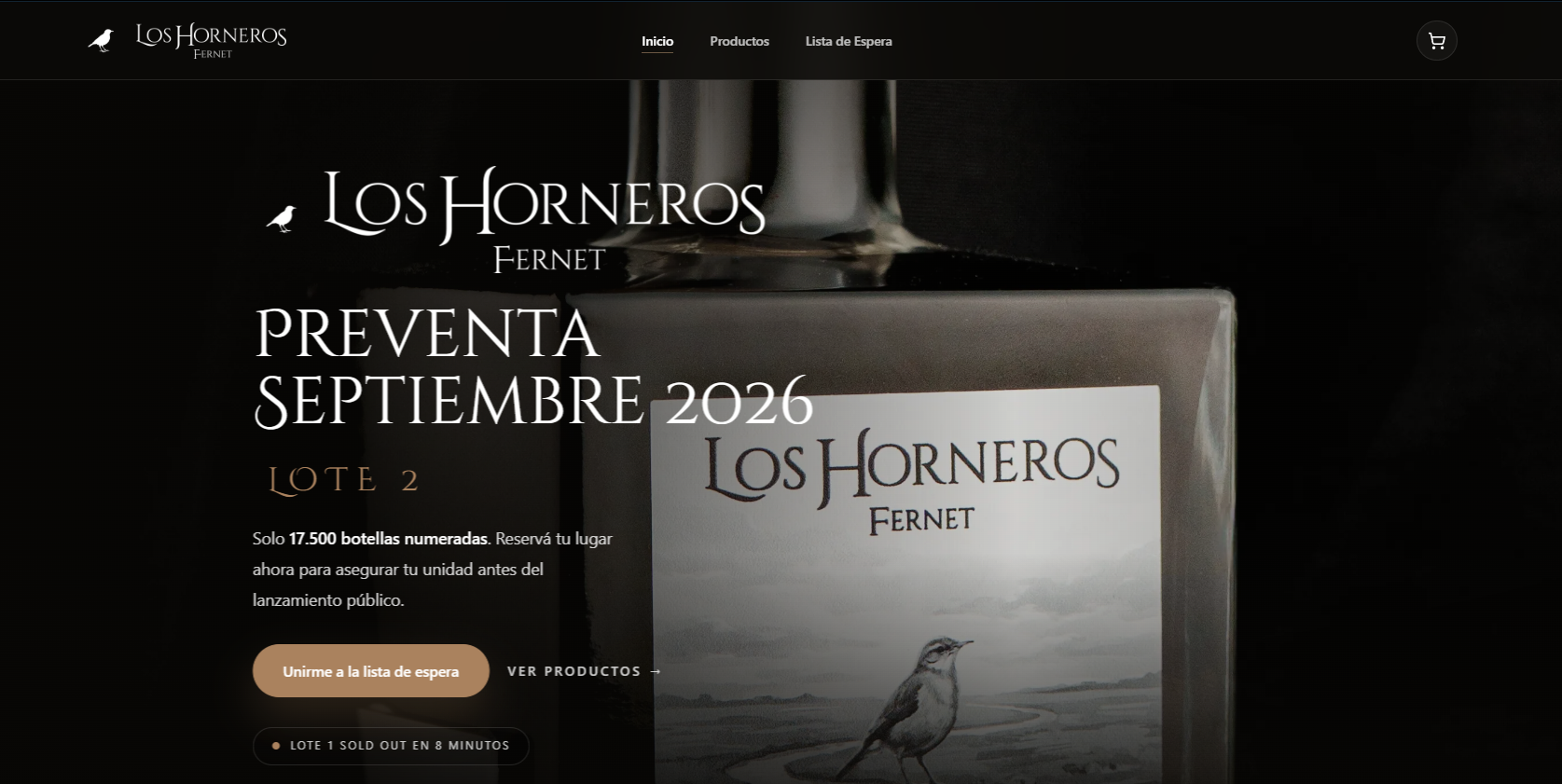 Fernet Los Horneros Dashboard